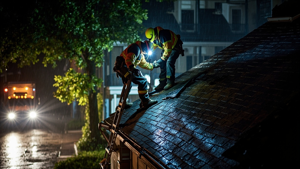 24/7 Emergency Roof Repair in New Orleans | Immediate Dispatch, Onsite Within the Hour