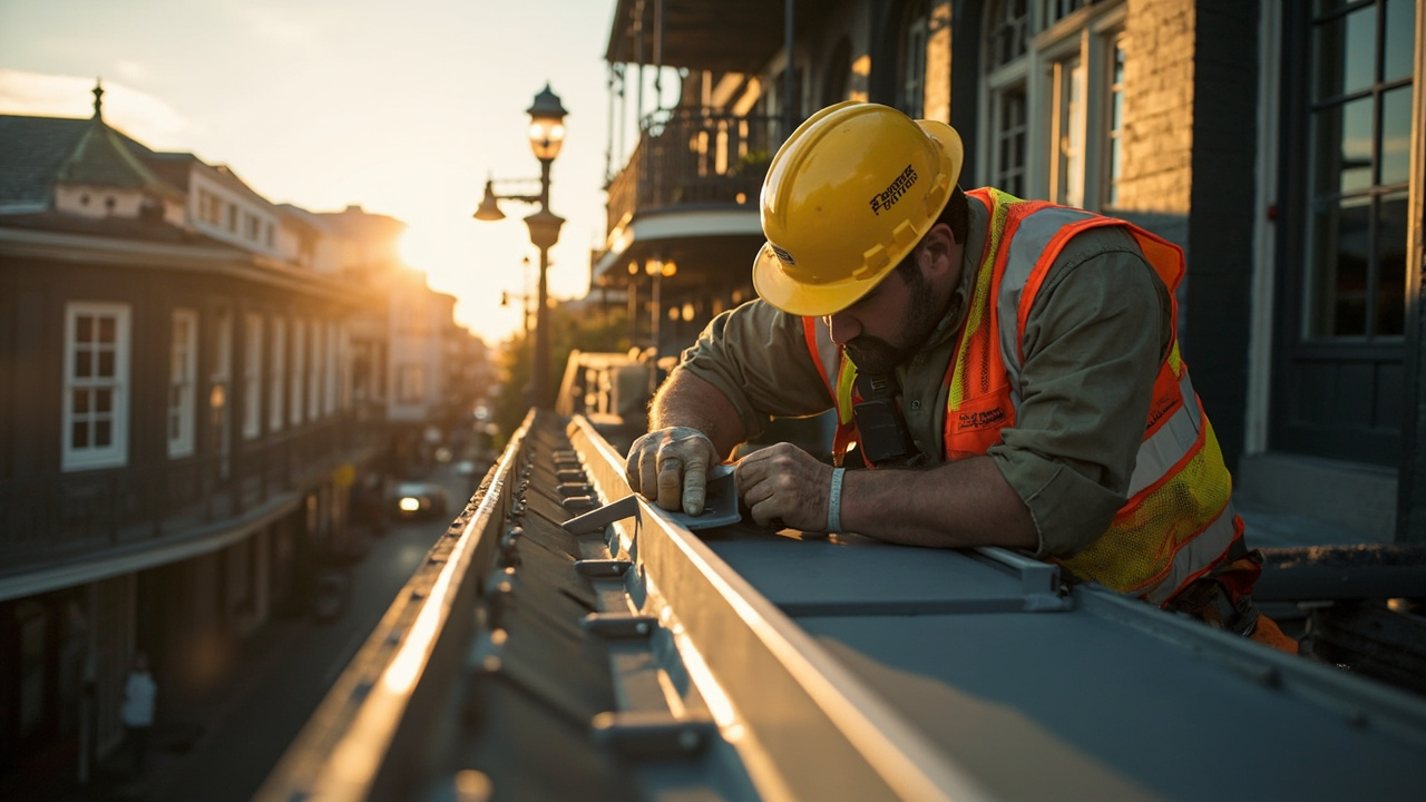 Why Standard Guttering Fails New Orleans Commercial Buildings