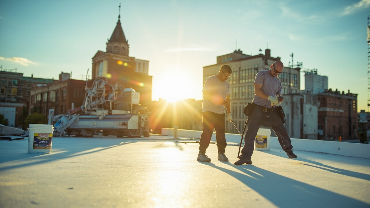 How Professional Coating Application Differs from Standard Roofing