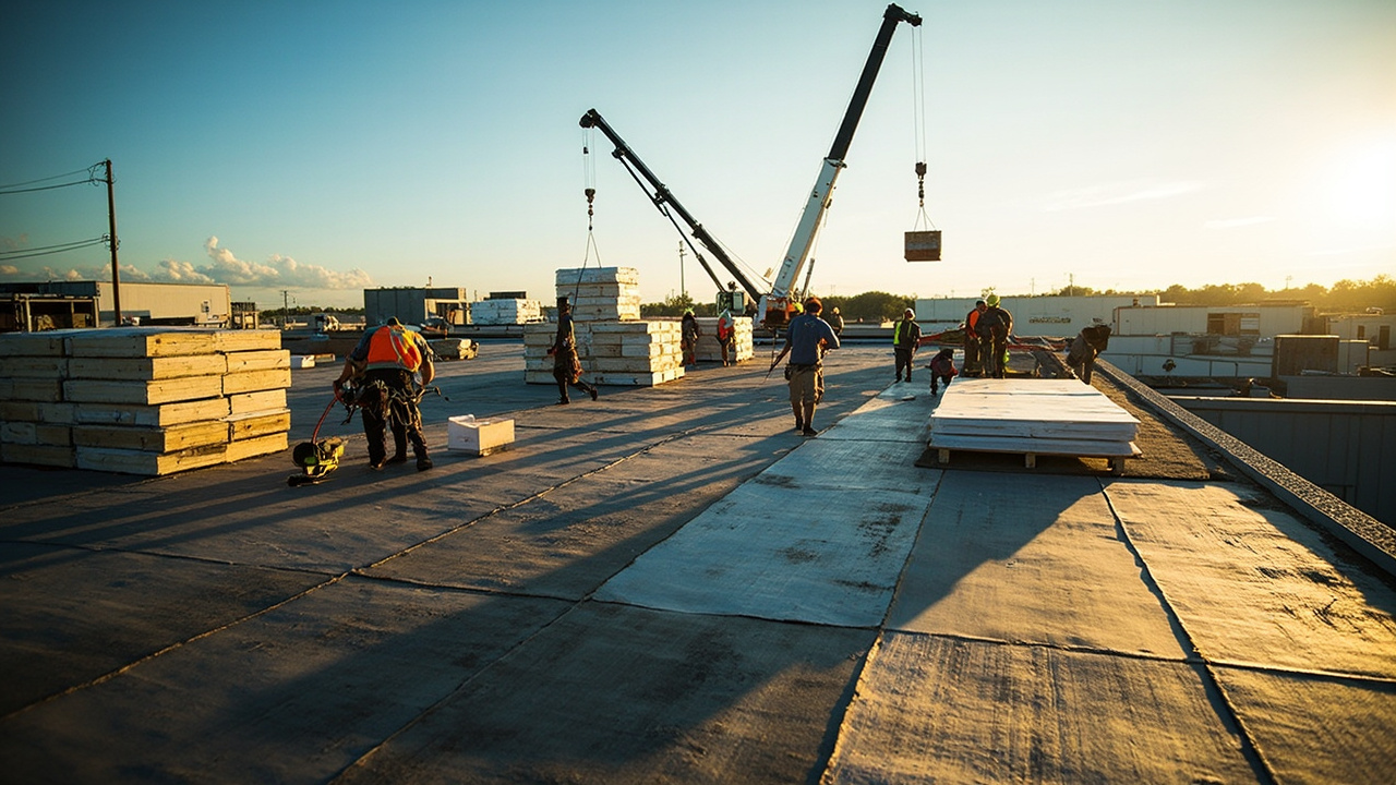 Industrial Roof Replacement in New Orleans – Minimize Downtime with Factory-Grade Solutions