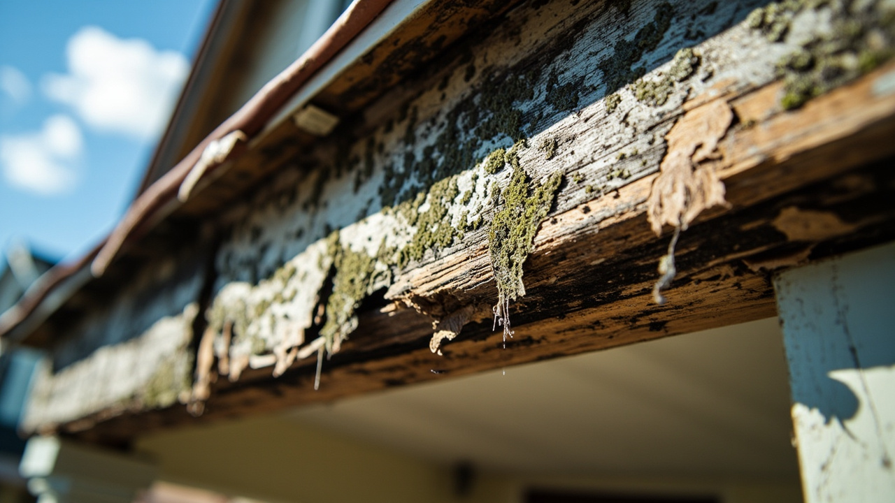 Rotting Fascia Boards in New Orleans – Stop Wood Rot Before It Spreads to Your Roof Deck