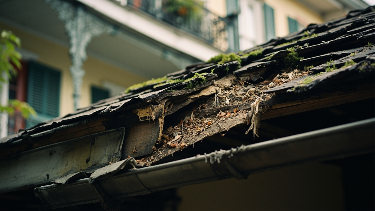 How New Orleans Climate Accelerates Roof Deterioration