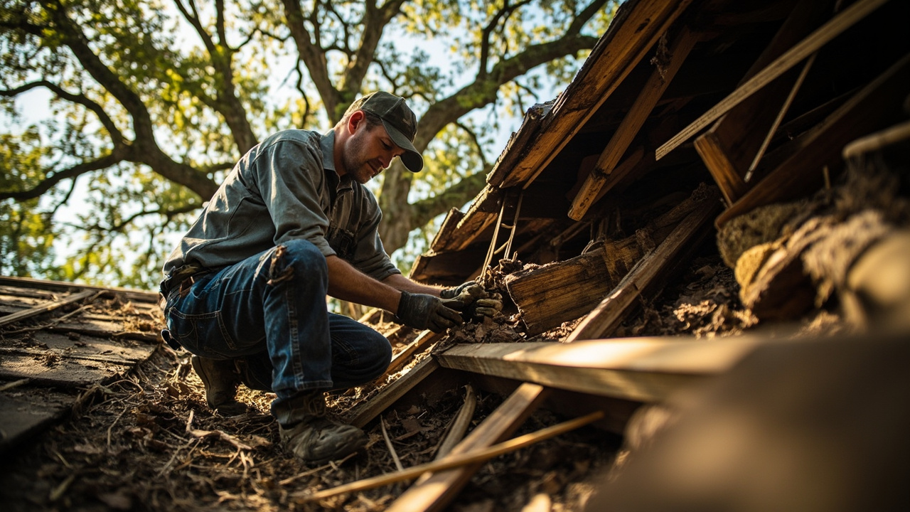 Our Emergency Structural Restoration Process for Tree Impact