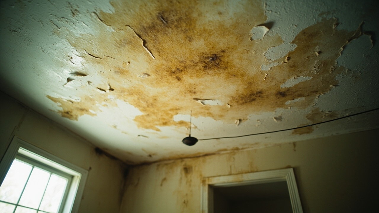 Why Water Stains on Your Ceiling Mean Your Roof Already Failed