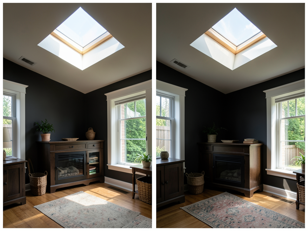 Bringing Natural Light Into a Dark New Orleans Shotgun Home With Leak-Proof Skylights