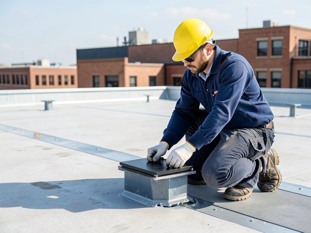 Building a rooftop deck in the warehouse district