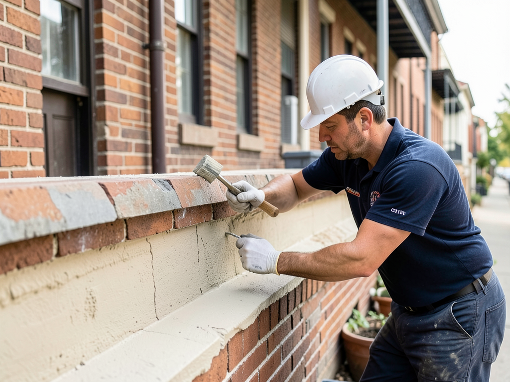 Dealing With Leaky Parapet Walls on Historic Marigny Row Houses